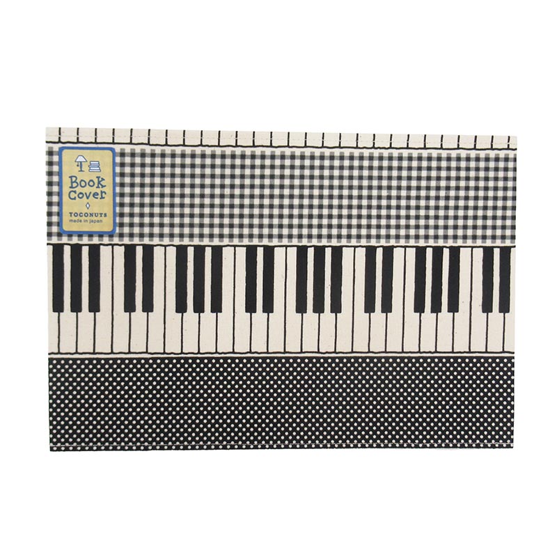 TOCONUTS ブックカバーピアノ鍵盤